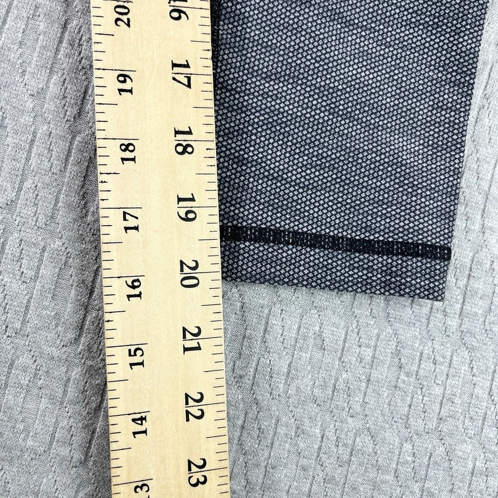 Lululemon yoga Leggings Womens Size 26 gray Bird's eye workout fitness Gym Pants
